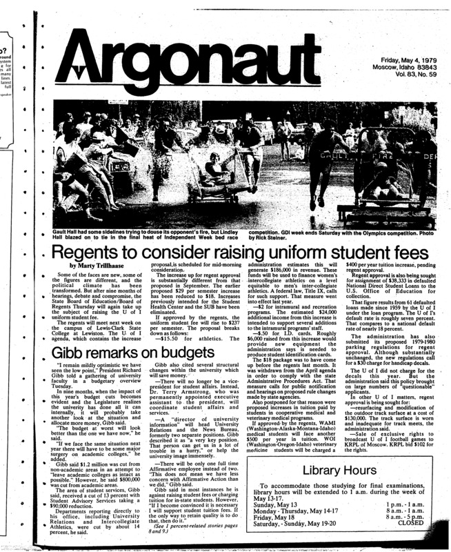 The Argonaut - May 04, 1979