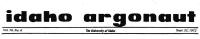 Masthead from Argonaut 1972
