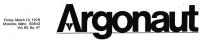 Masthead from Argonaut 1978