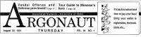 Masthead from Argonaut 1991