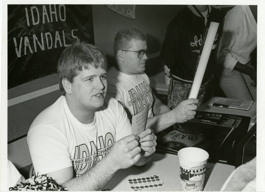 Idaho fan reception, 1987 Big Sky champions.