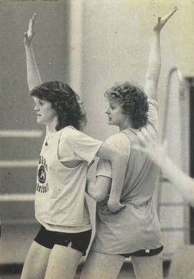Vandal's Women's Basketball practice.