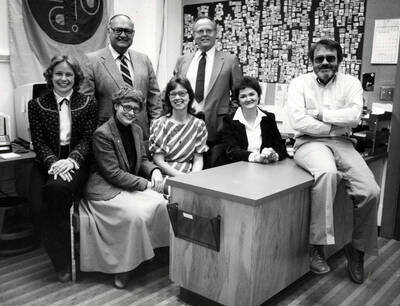 PIP (Postharvest Institute for Perishables) group photo in an office.