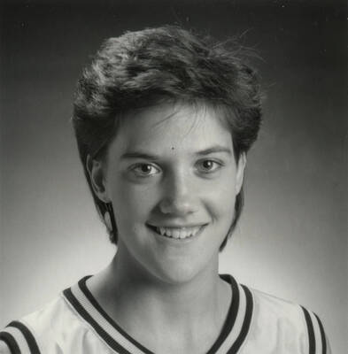 Portrait of Lori Elkins.