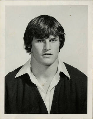 Portrait of Terry Idler, Idaho RB.