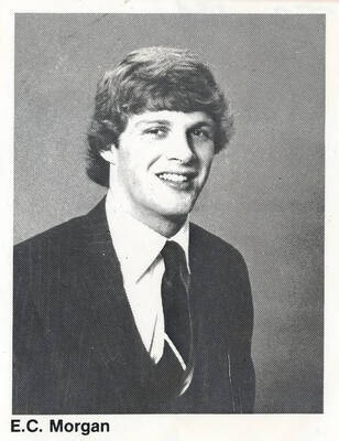 A portrait of E. C. Morgan.