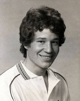 Portrait of Eric Mock, Tennis player, Fr.