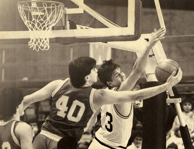 A Vandals basketball game.