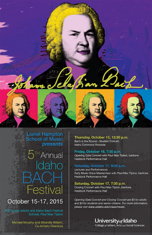 5th Annual Idaho Bach Festival [poster]
