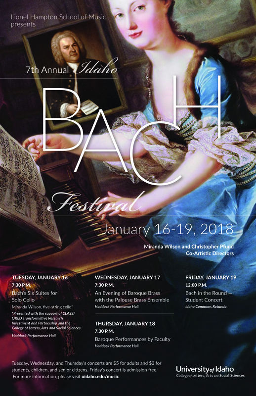 7th Annual Idaho Bach Festival [poster]