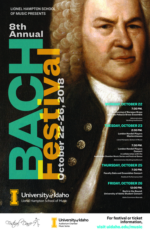 8th Annual Idaho Bach Festival [poster]