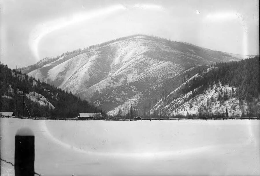 Winter Scene of the mine