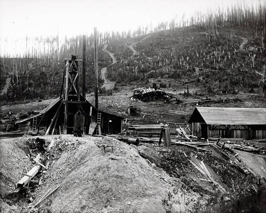Exterior of Tarbox Mining Co., 1918