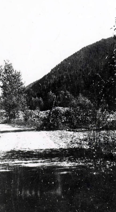 A photograph of Granite Peak for Mrs. Hanson McPhee.