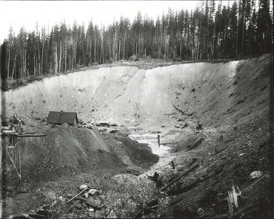 North side, Coeur d'Alene Mining District (Beaver Creek area).