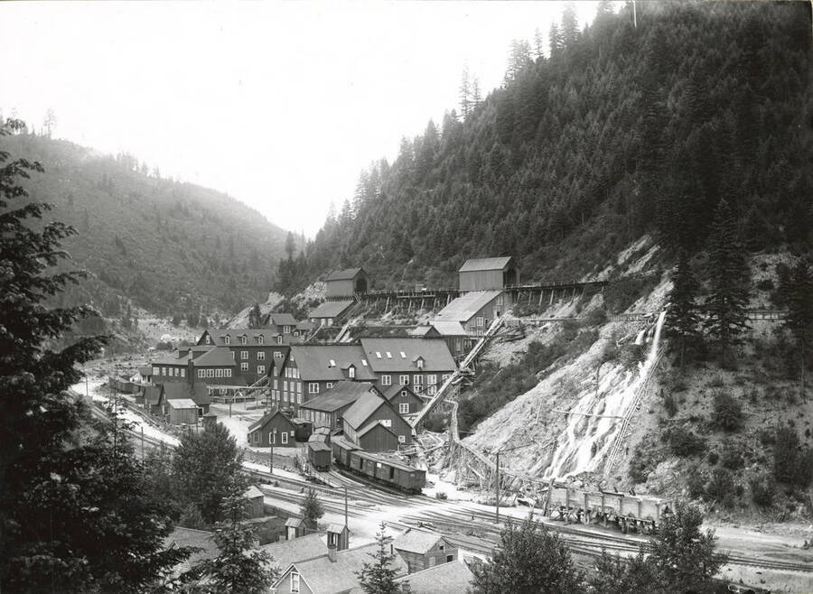 Standard Mill, looking down the valley.