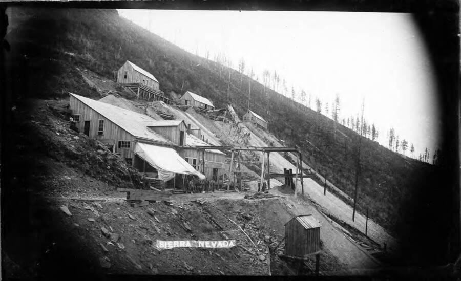 Far view of Sierra- Nevada Mine