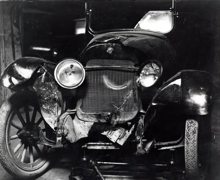 Frank and Kramer Garage - McDonnell car   Oct. 22,1920