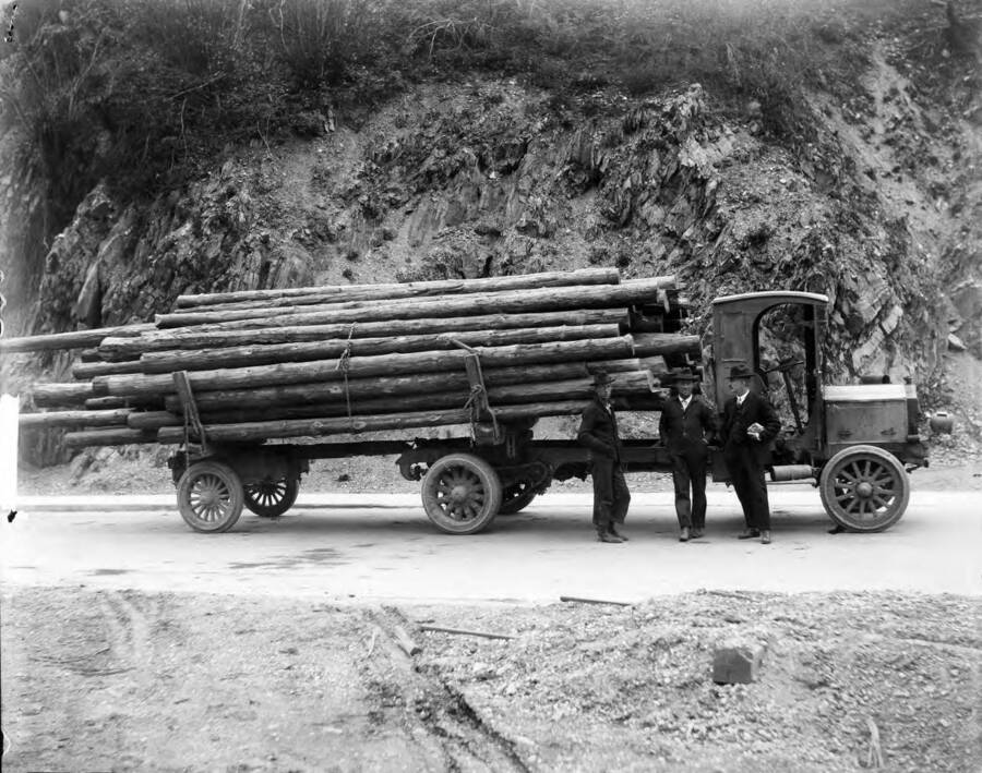 Vowel's Bros. Load of lumber