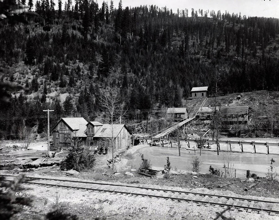 Image of the Coeur d'Alene Powder Co., in Wallace, Idaho.