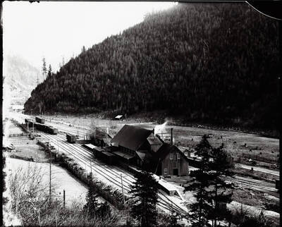 Image of the Sampler buildings in Wallace, Idaho.