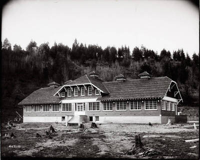 Outside view of the poor house