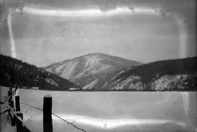 Winter Scene of the mine