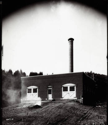 Outside view of the poor house