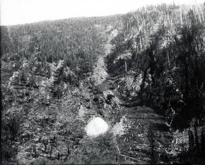 Distant view of mine.