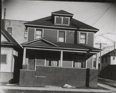 Exterior view of Rev. Vedzie's house.