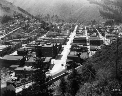 Wallace from tank May 12, 1921