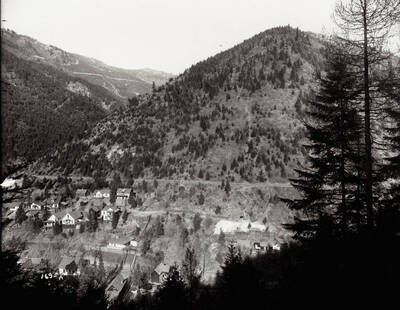 Caption on front: "Never Sweat Mine, Burke, Id."