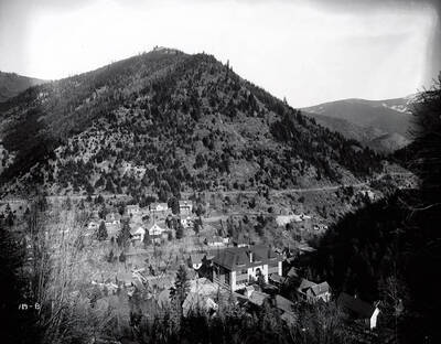Caption on front: "Never Sweat Mine, Burke, ID."