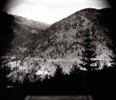 Caption on front: "Never Sweat Mine, Burke, ID."