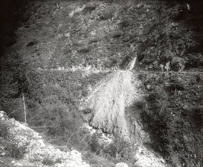 The Hercules Mining Company in Burke, Idaho. Taken for Mr. Day for a lawsuit.