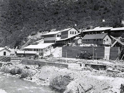 The mill on Sunshine Mine in Kellogg, Idaho.