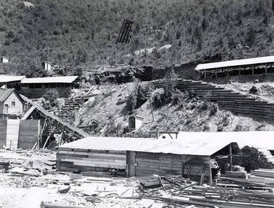 The mill on Sunshine Mine in Kellogg, Idaho.