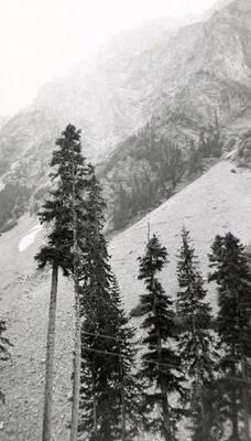 View of the mountain on the Azurite Mine.