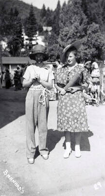 Children in costume for the Mullan 49'er parade in Mullan, Idaho.