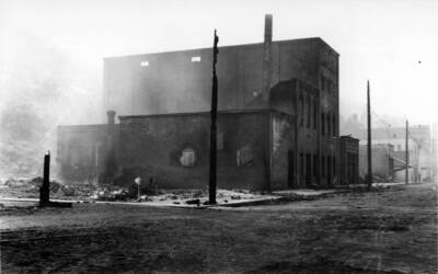 Wallace (Idaho), Forest Fire, 1910 [12]