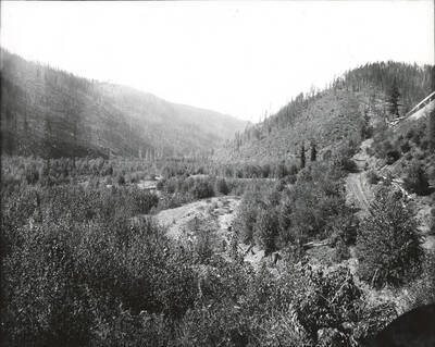 North side, Coeur d'Alene Mining District (Murray area).
