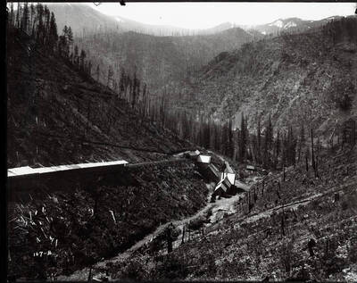 Image of Golden Chest Mine, a gold mine near Murray, Idaho.