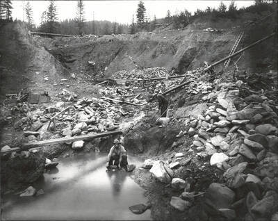 North side, Coeur d'Alene Mining District (Murray area).