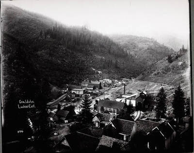 Distant view of Gem Idaho Looking East