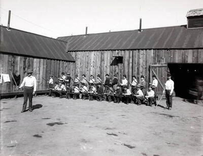 Group drilling with wooden guns