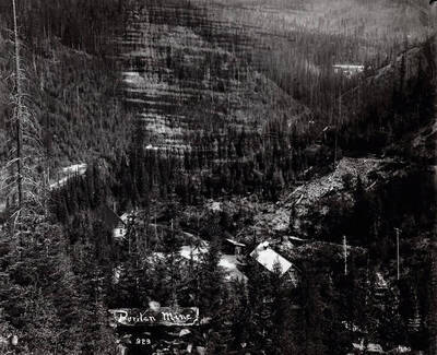 Birds Eye View of a mine