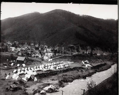 Showing Soldiers camp