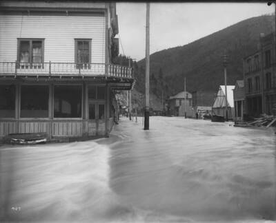 Wallace Canyon Creek flood