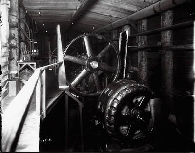 Mine pump at Hecla Mine in Burke, Idaho