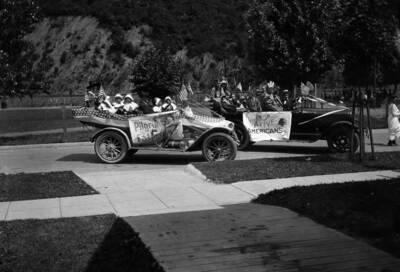 Float for July 4, 1921 parade.